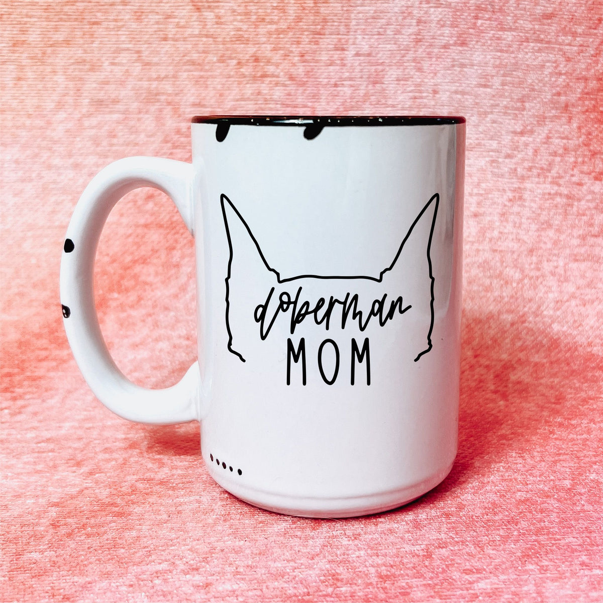 Doberman Mom | Distressed Mug Collection