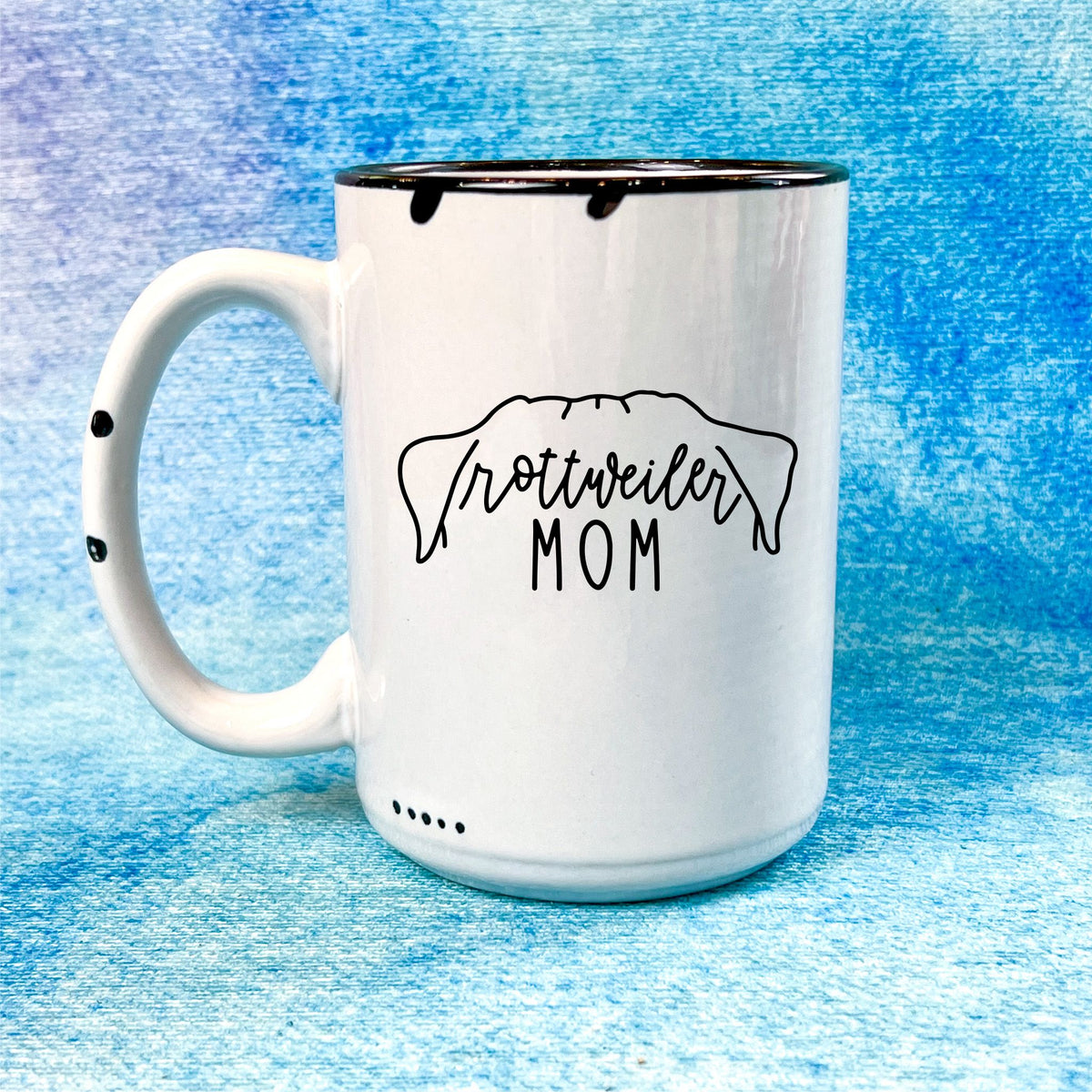 Rottweiler Mom | Distressed Mug Collection