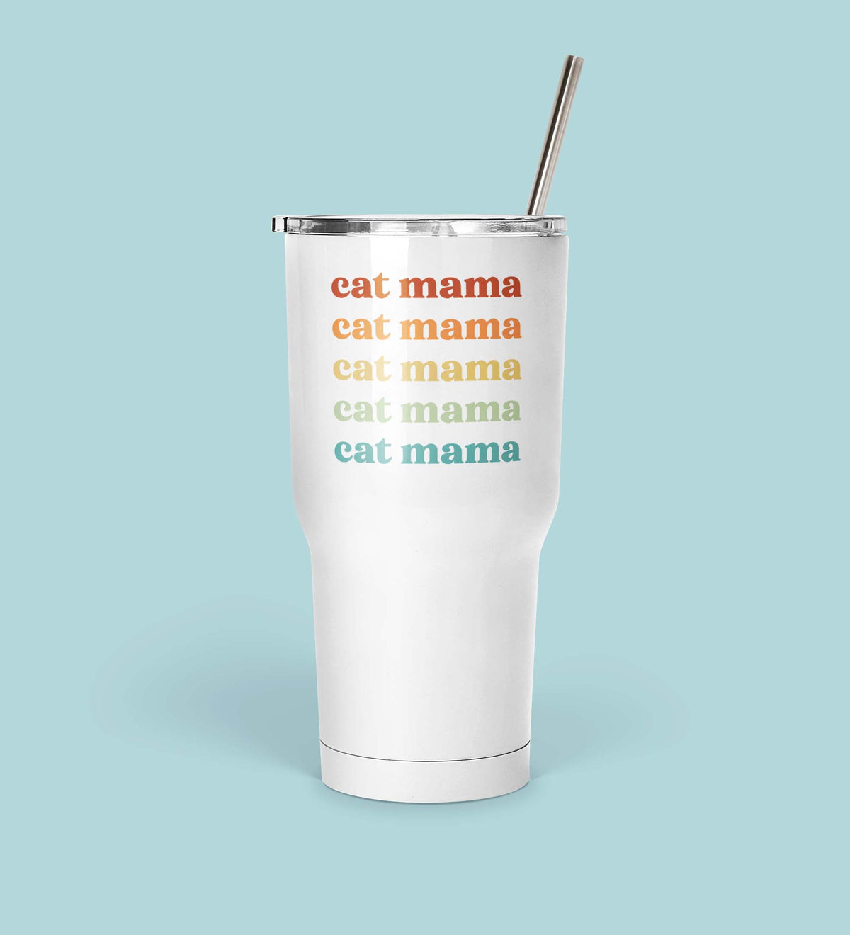 Retro Cat Mama Mug