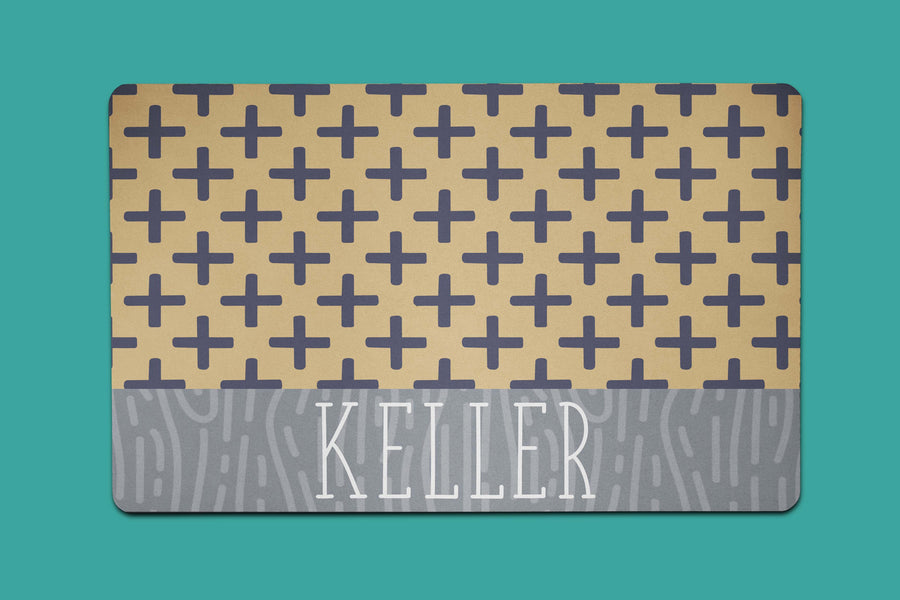 Keller Combo Placemat - The Dapper Paw