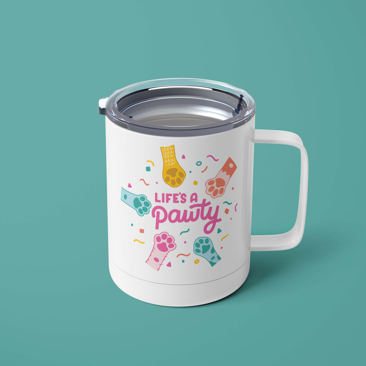 Life's A Pawty Mug