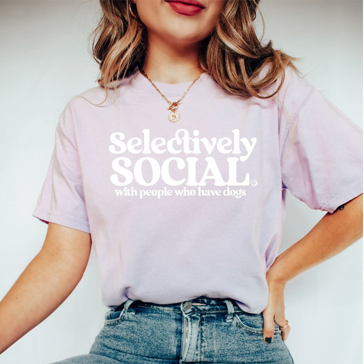 Selectively Social Tee | DP1035