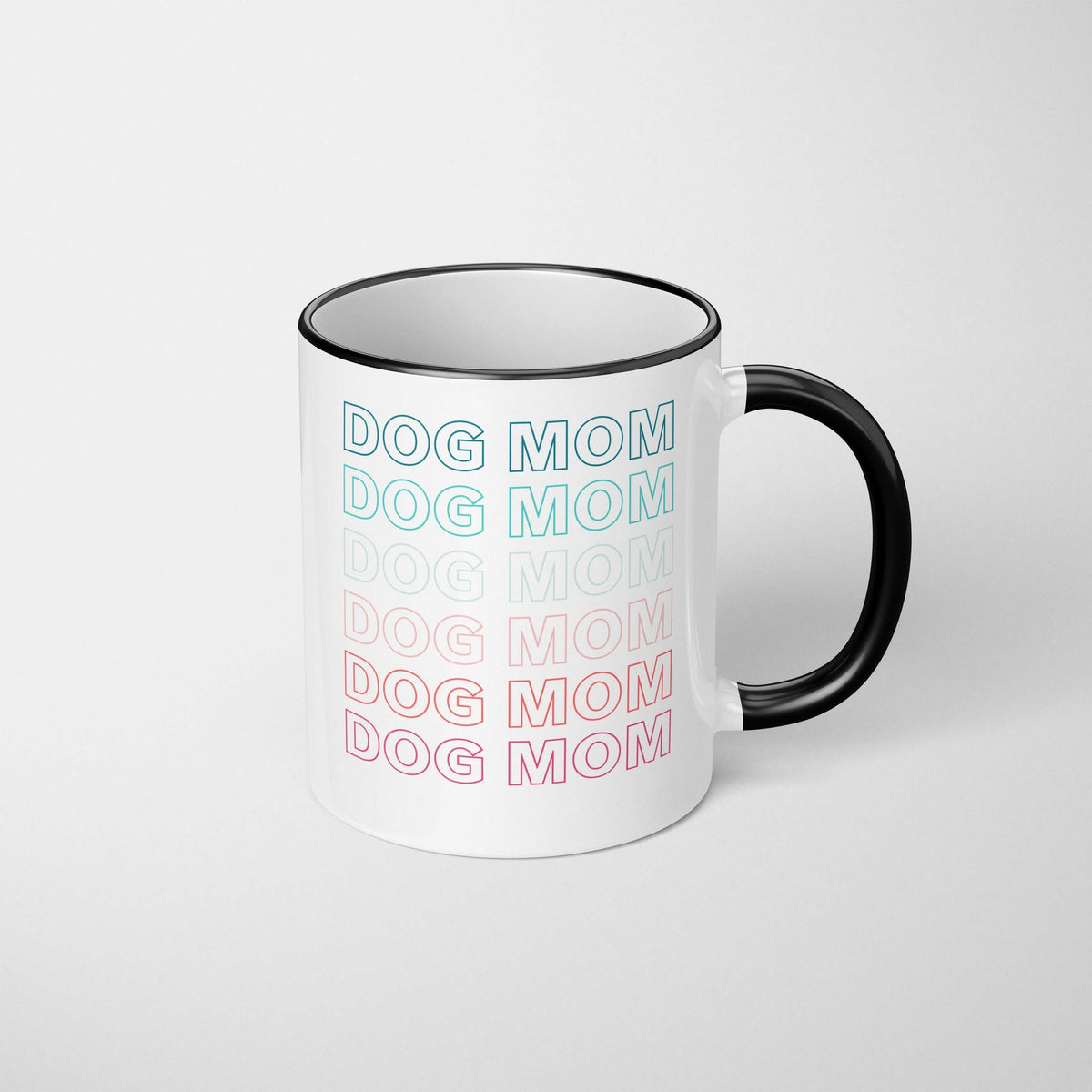 Rainbow Dog Mom Mug