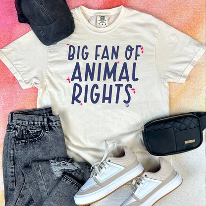 Big Fan of Animal Rights Tee | DP1301