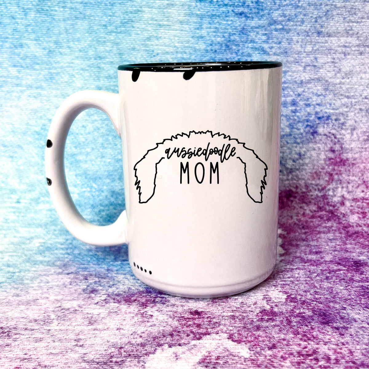 Aussiedoodle Mom | Distressed Mug Collection