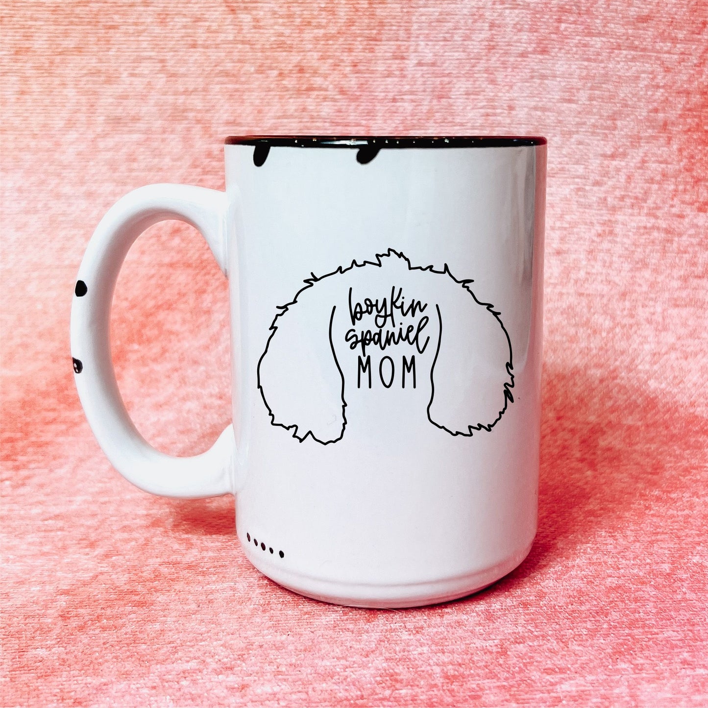 Boykin Spaniel Mom | Distressed Mug Collection