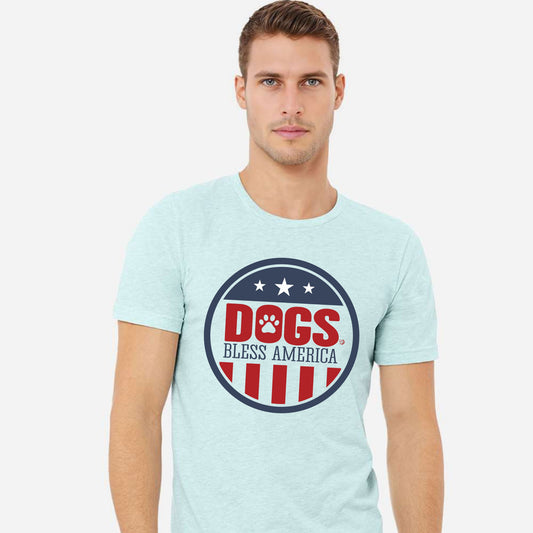 Dogs Bless America Tee
