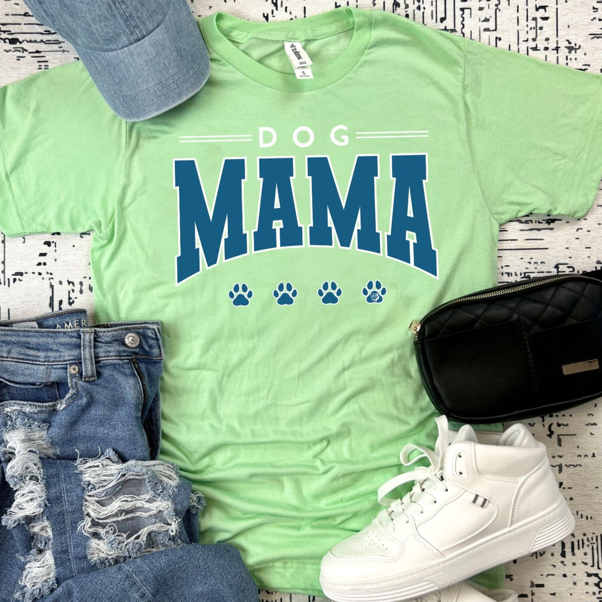 Varsity Dog Mama Tee | DP1150-1152