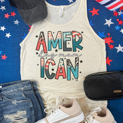 American Dog Mom Tank | DP1154