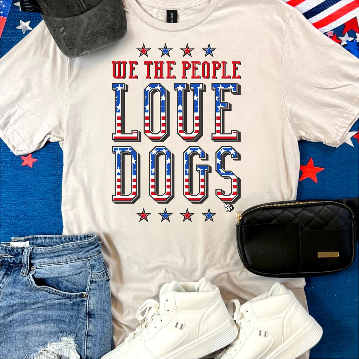 We the People Love Dogs Tee | DP1157