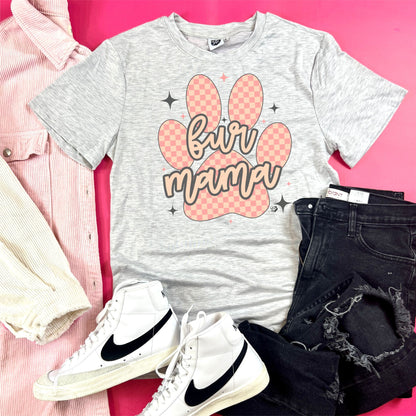 Fur Mama Paw Print Tee | DP1202 | TEE