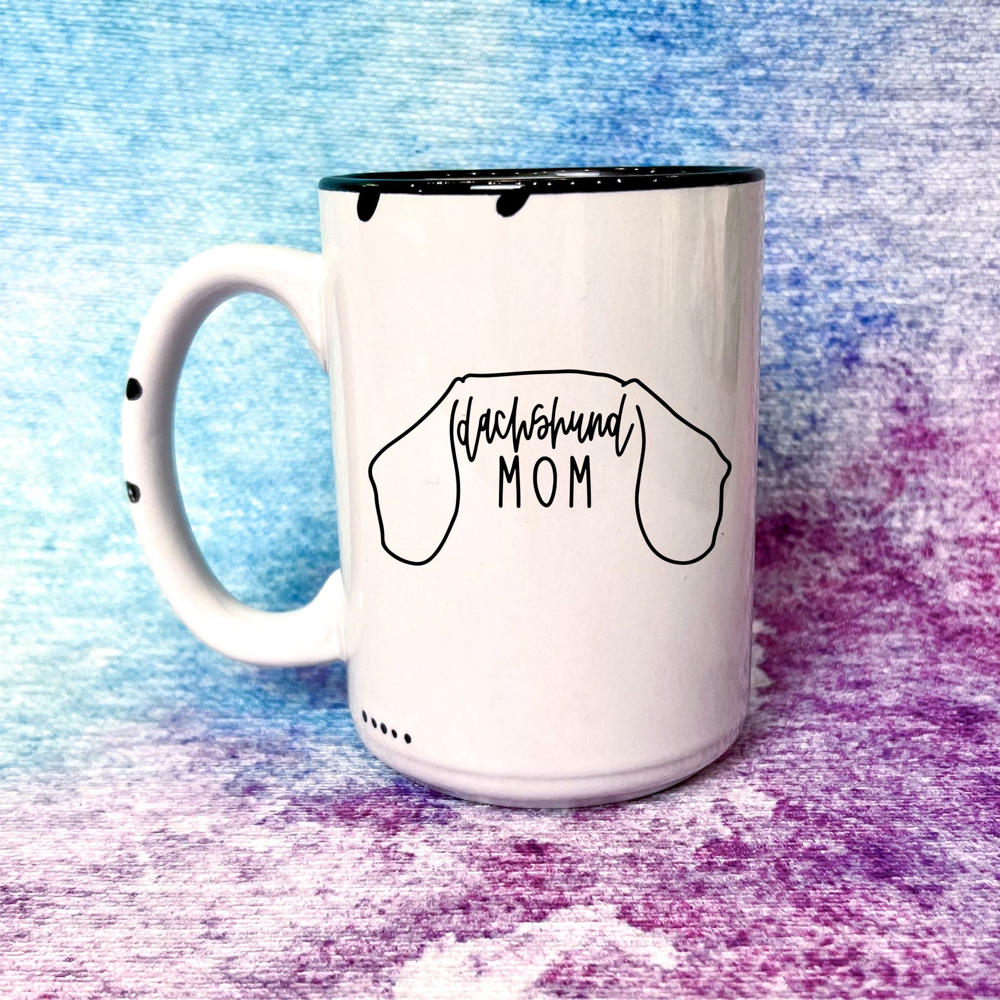 Dachshund Mom | Distressed Mug Collection - The Dapper Paw