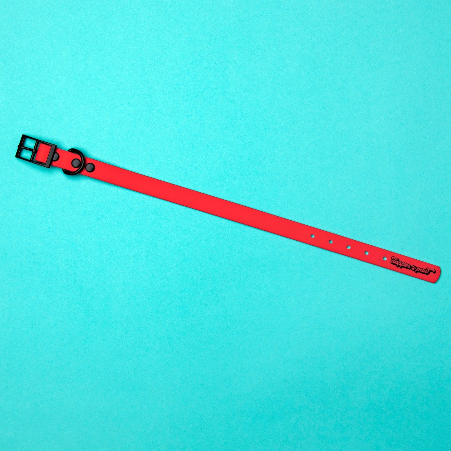 Waterproof Dog Collar - Pink Pow