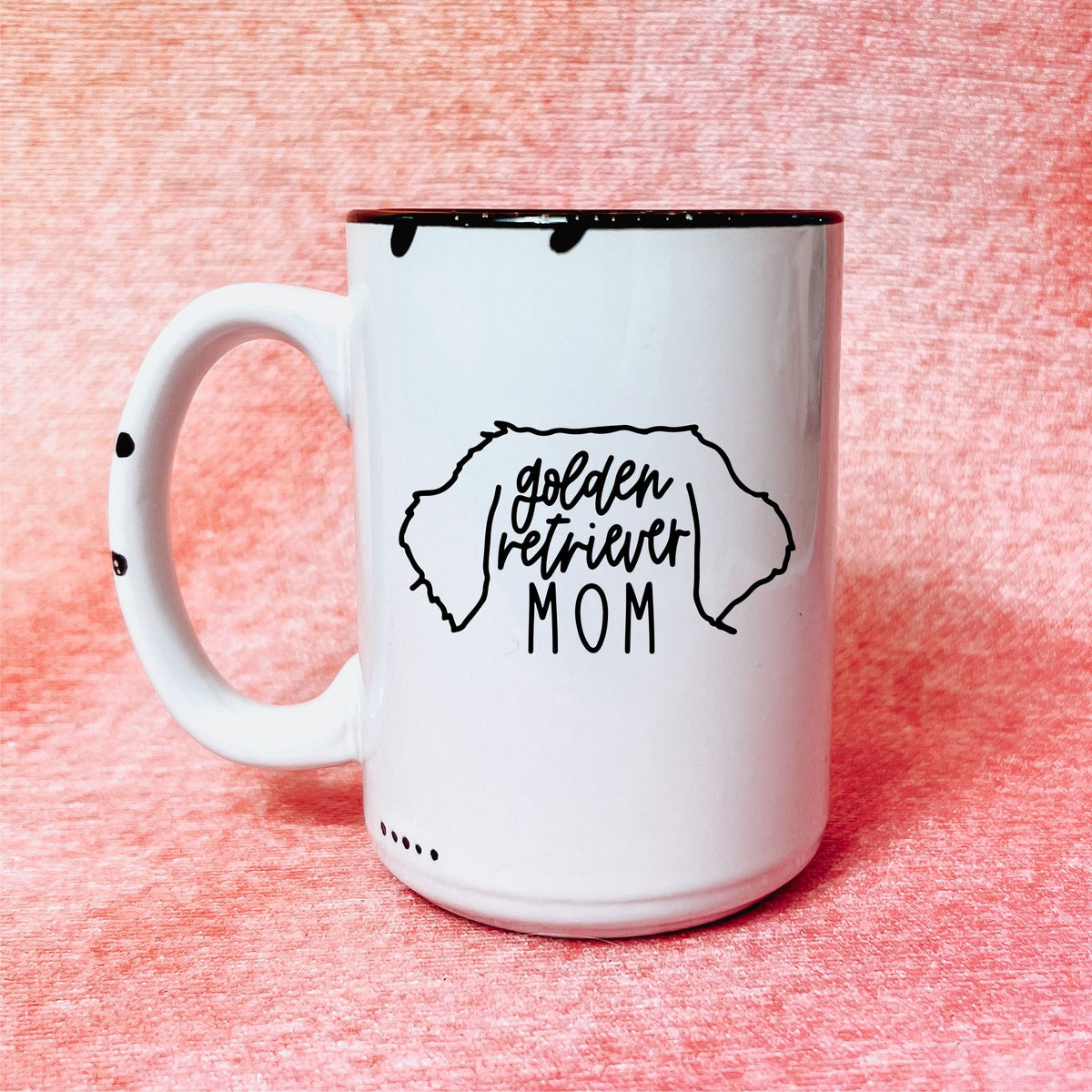 Golden Retriever Mom | Distressed Mug Collection