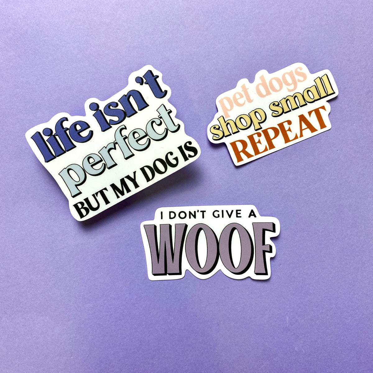 Life Isn't Perfect Die Cut Sticker
