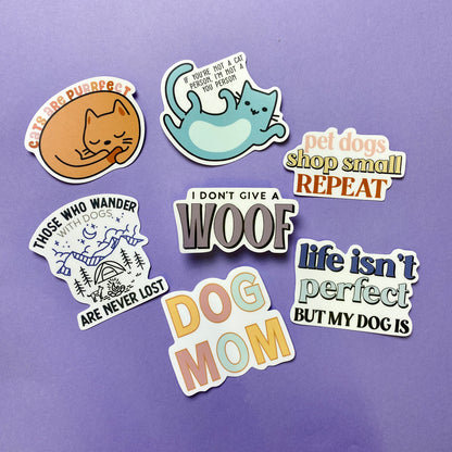 Life Isn't Perfect Die Cut Sticker