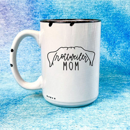 Rottweiler Mom | Distressed Mug Collection