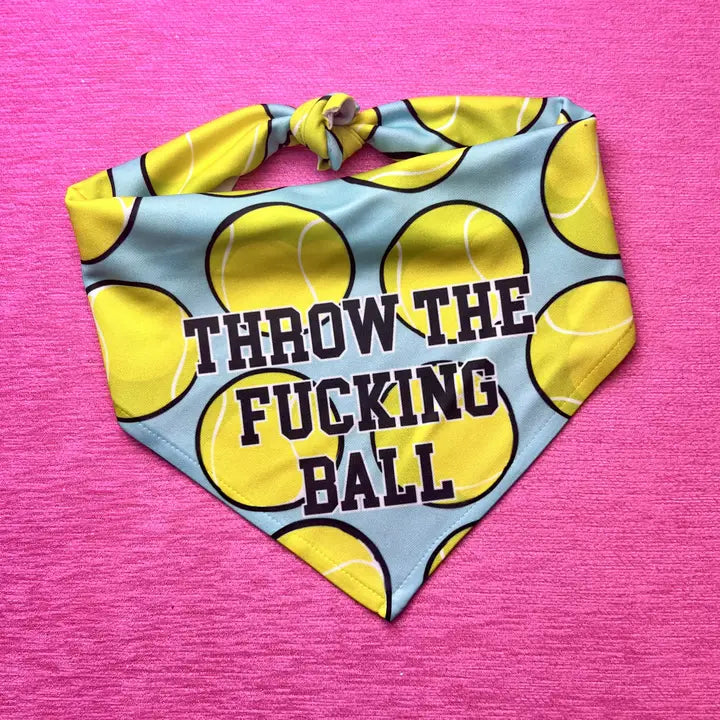 Throw the Fucking Ball Bandana