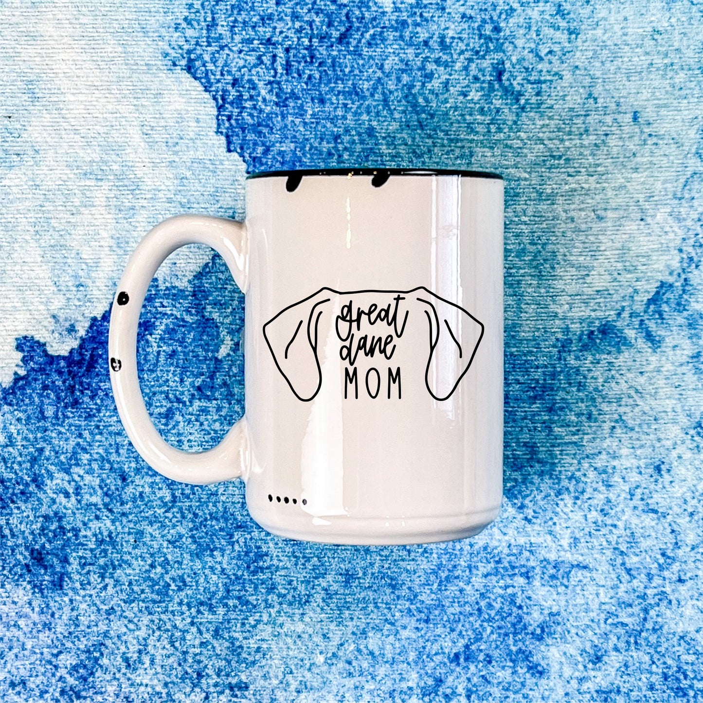 Great Dane Mom | Distressed Mug Collection