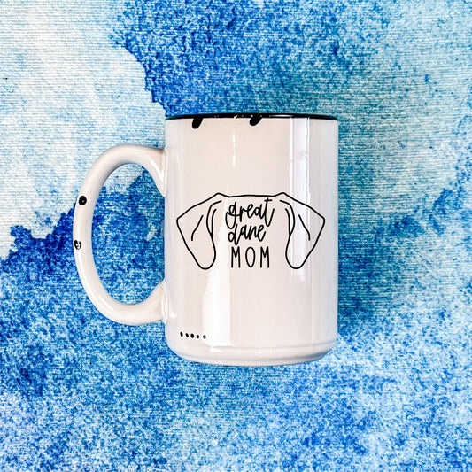 Great Dane Mom | Distressed Mug Collection
