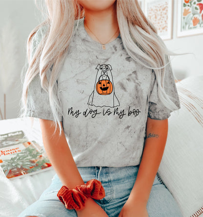 My Dog is My Boo Tee | Halloween Tee | DP1181