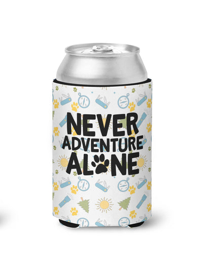Never Adventure Alone Can Cooler - The Dapper Paw
