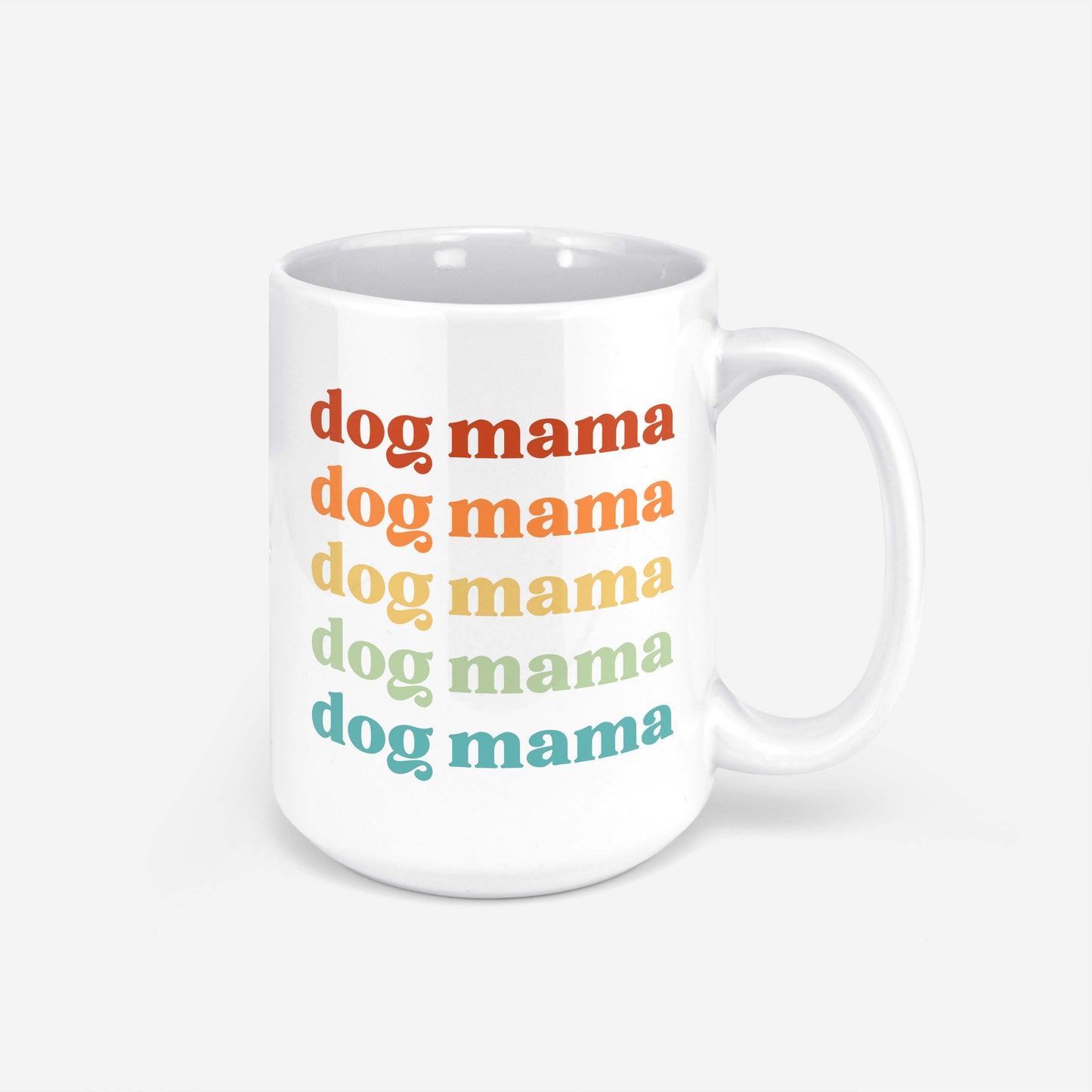 Retro Dog Mama Mug