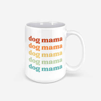 Retro Dog Mama Mug
