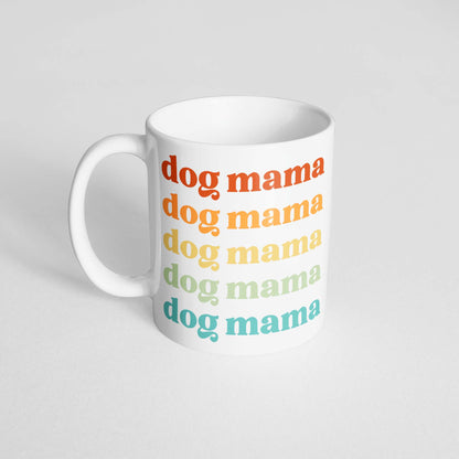 Retro Dog Mama Mug