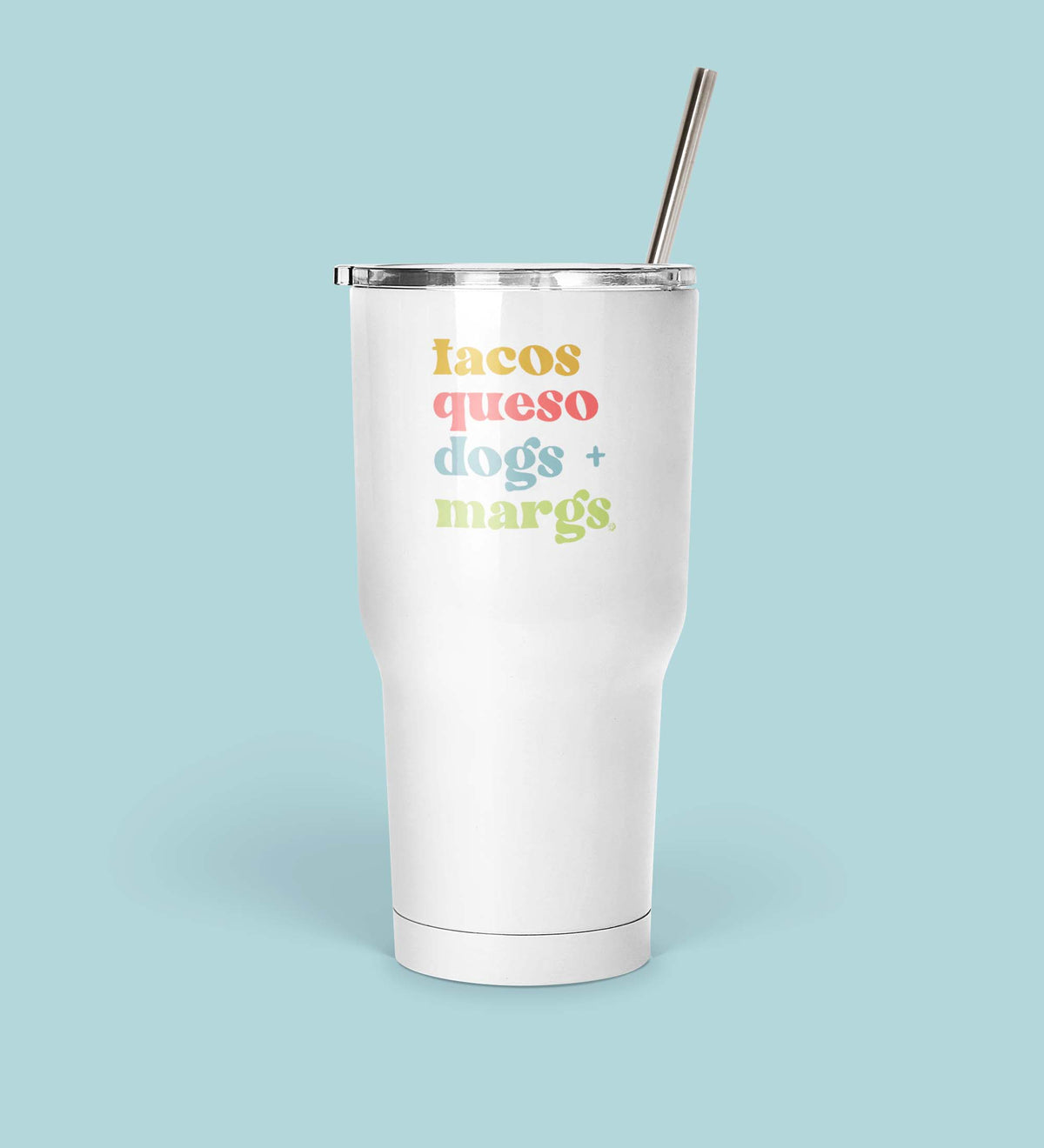 Tacos Queso Dogs & Margs Mug