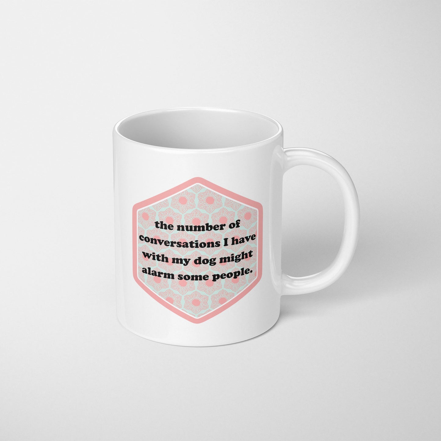 Number of Conversations with my Dog Mug