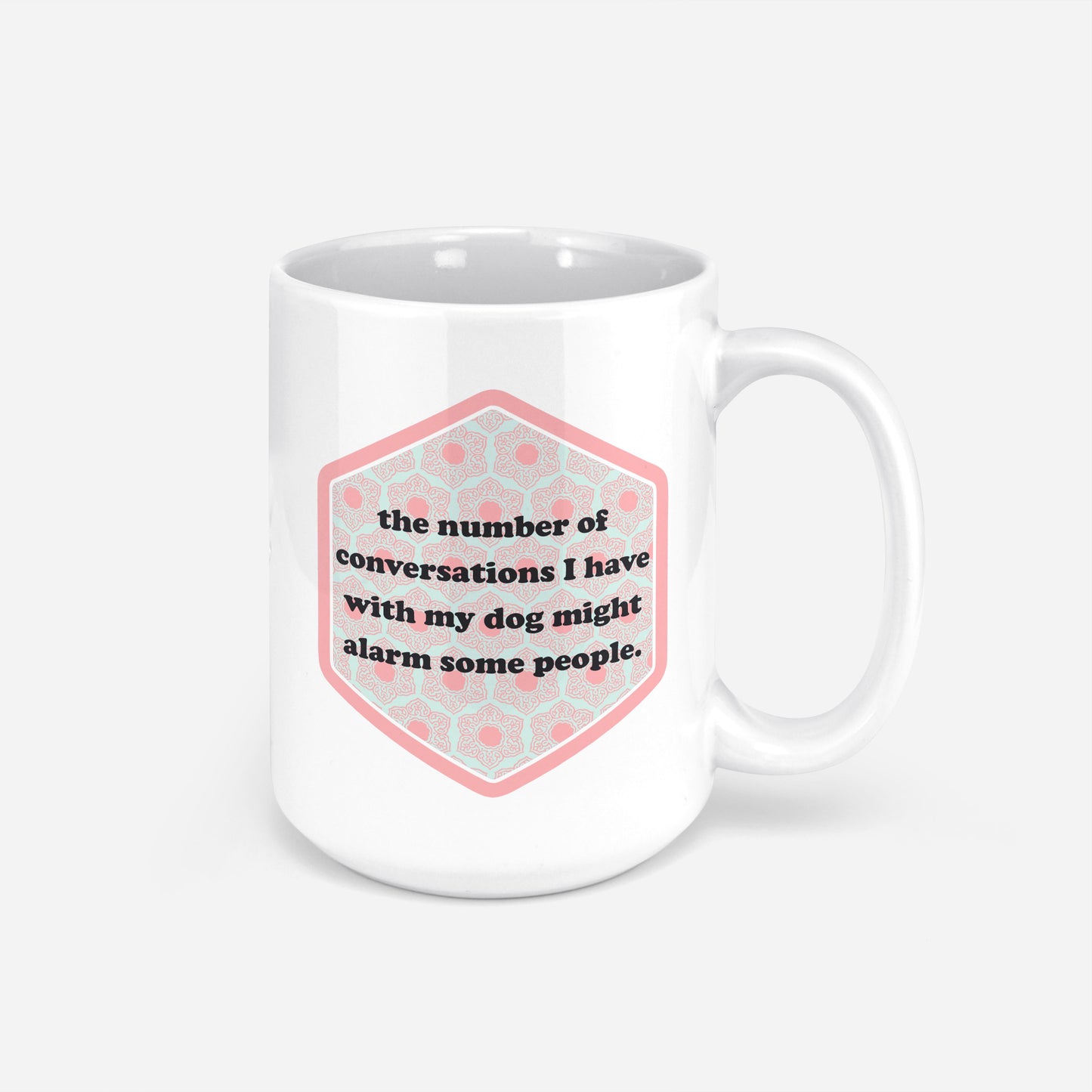 Number of Conversations with my Dog Mug