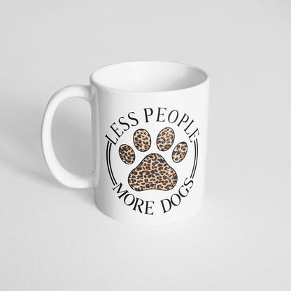 Less People More Dogs Mug - The Dapper Paw