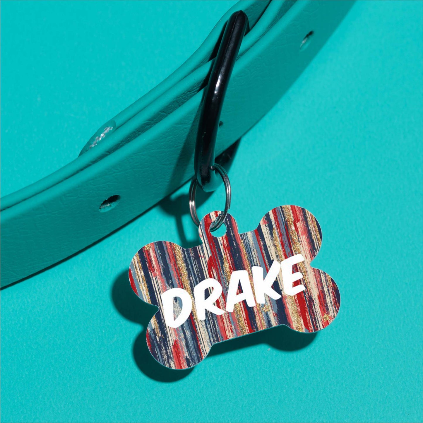 Drake's Flag Pet ID Tag