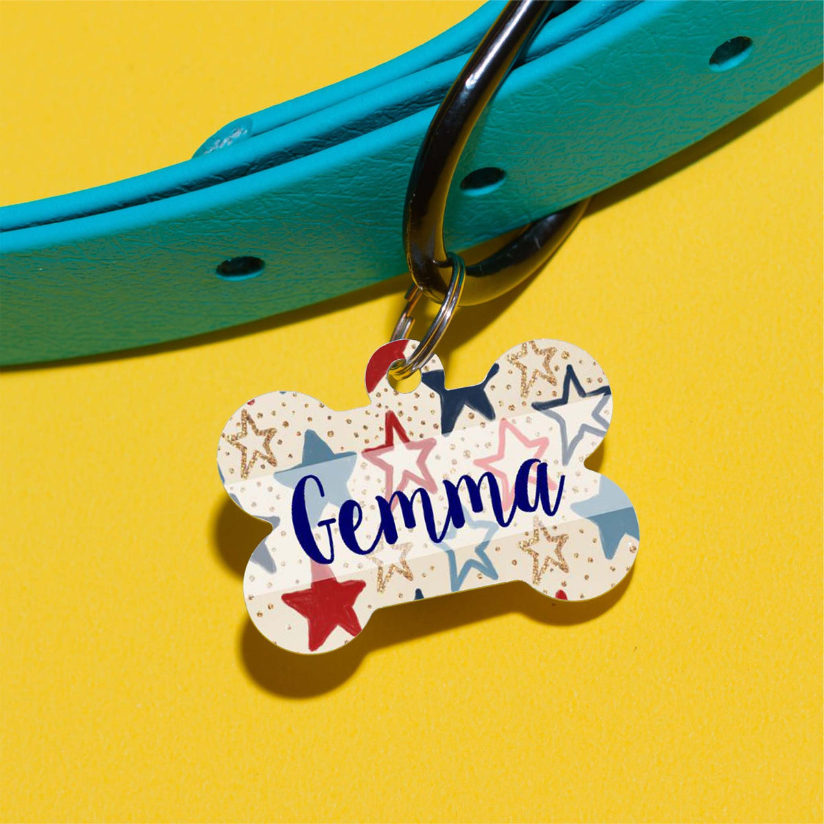 Gemma's Stars Pet ID Tag