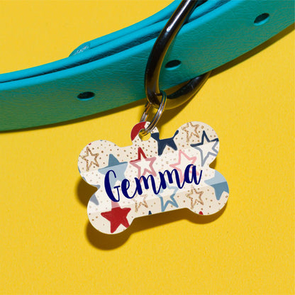 Gemma's Stars Pet ID Tag