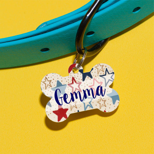 Gemma's Stars Pet ID Tag
