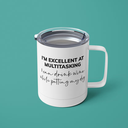 I'm Great at Multitasking (WINE) Mug - The Dapper Paw