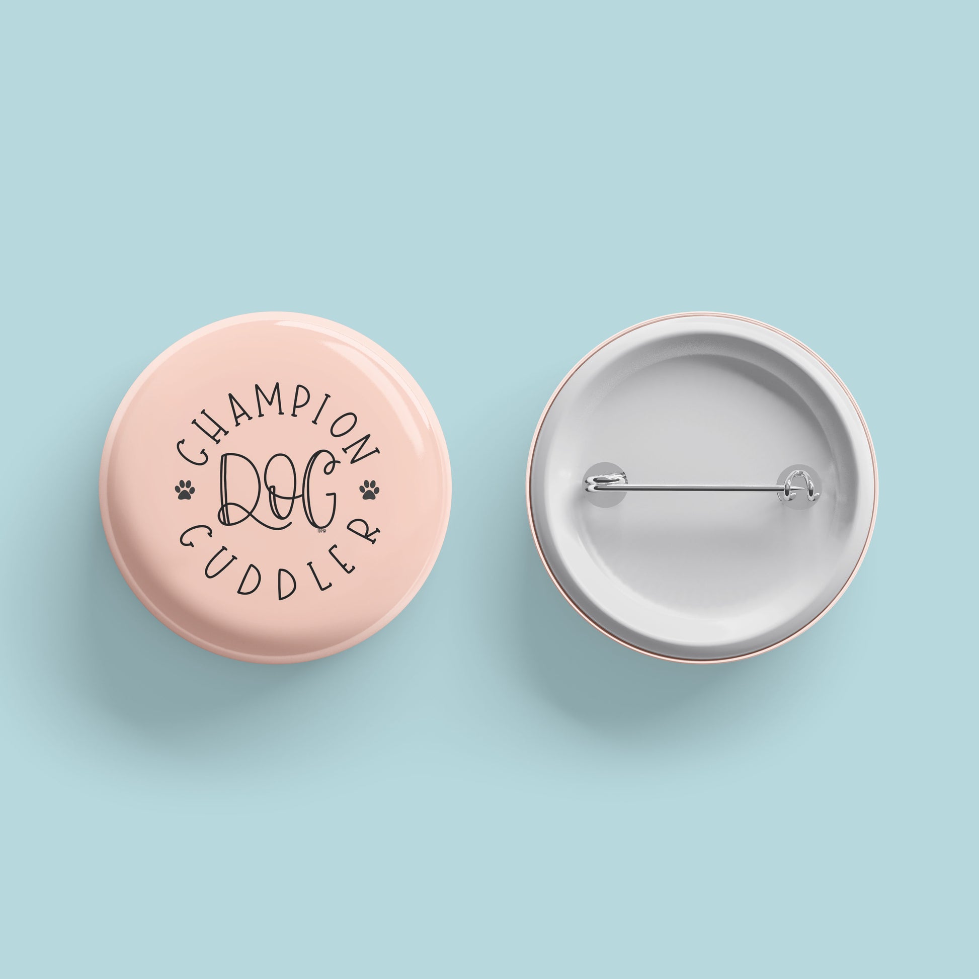 Champion Dog Cuddler Button - The Dapper Paw