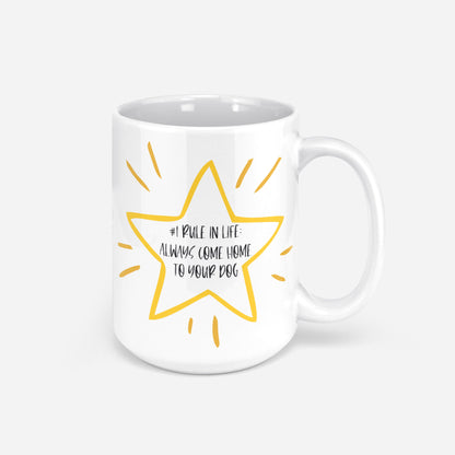 Always Come Home to Your Dog Mug