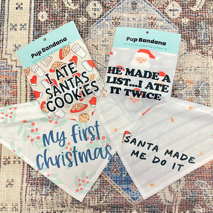 Santa's Cookies Bandana