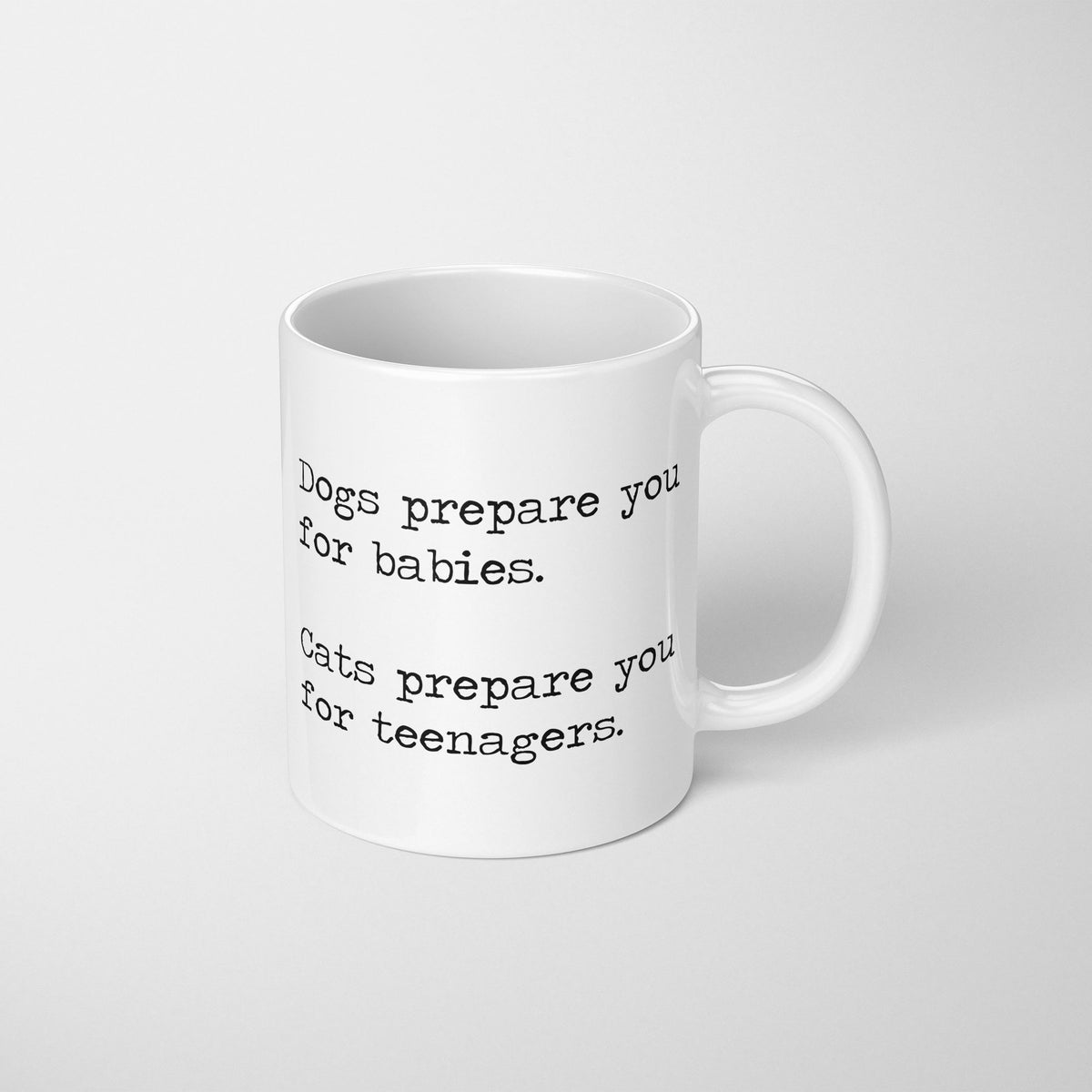 Dogs Prepare You for Babies Mug