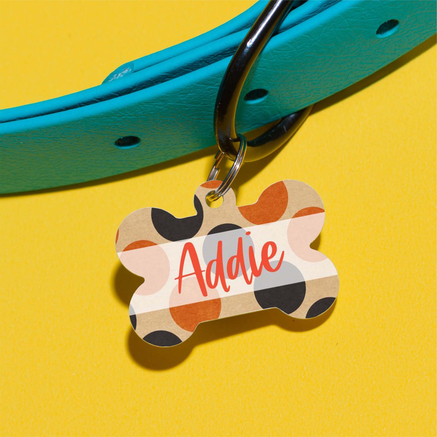Addie's Spots Pet ID Tag