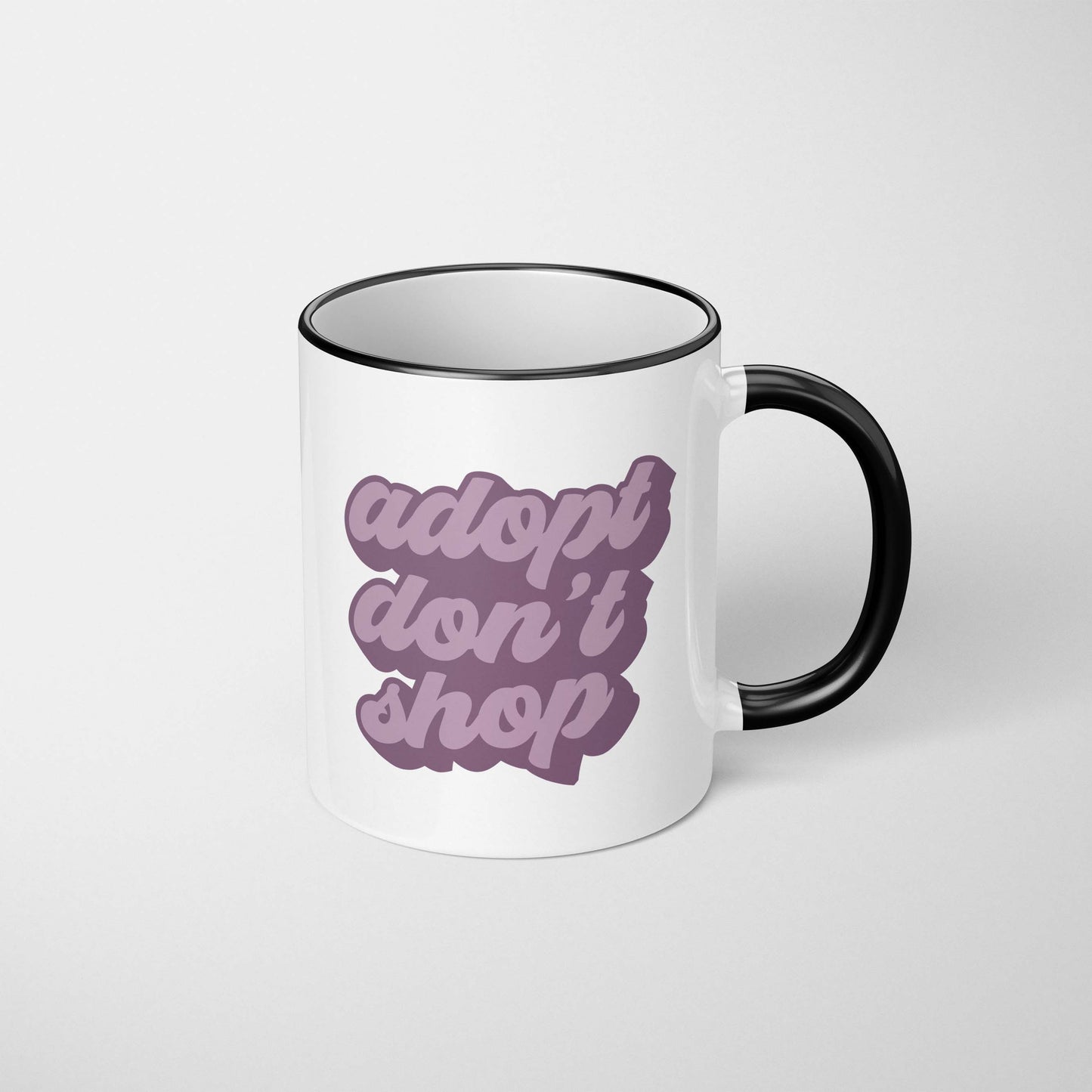 Adopt Don't Shop Mug