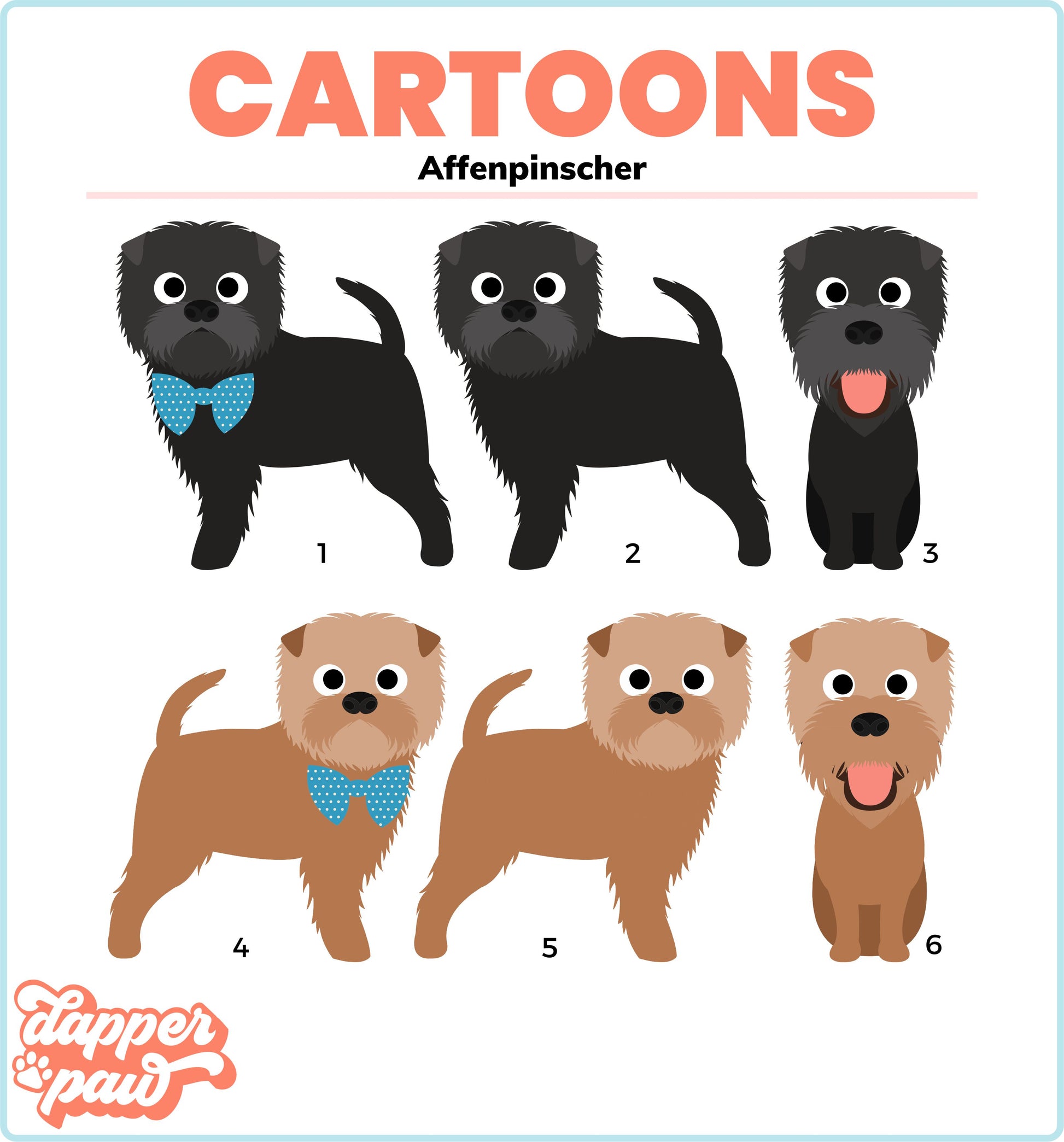 Multiple Dog Mug - The Dapper Paw