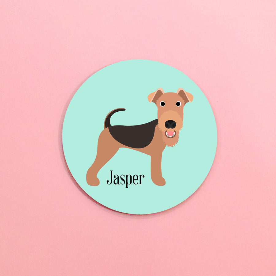 Airedale Mouse Pad - The Dapper Paw