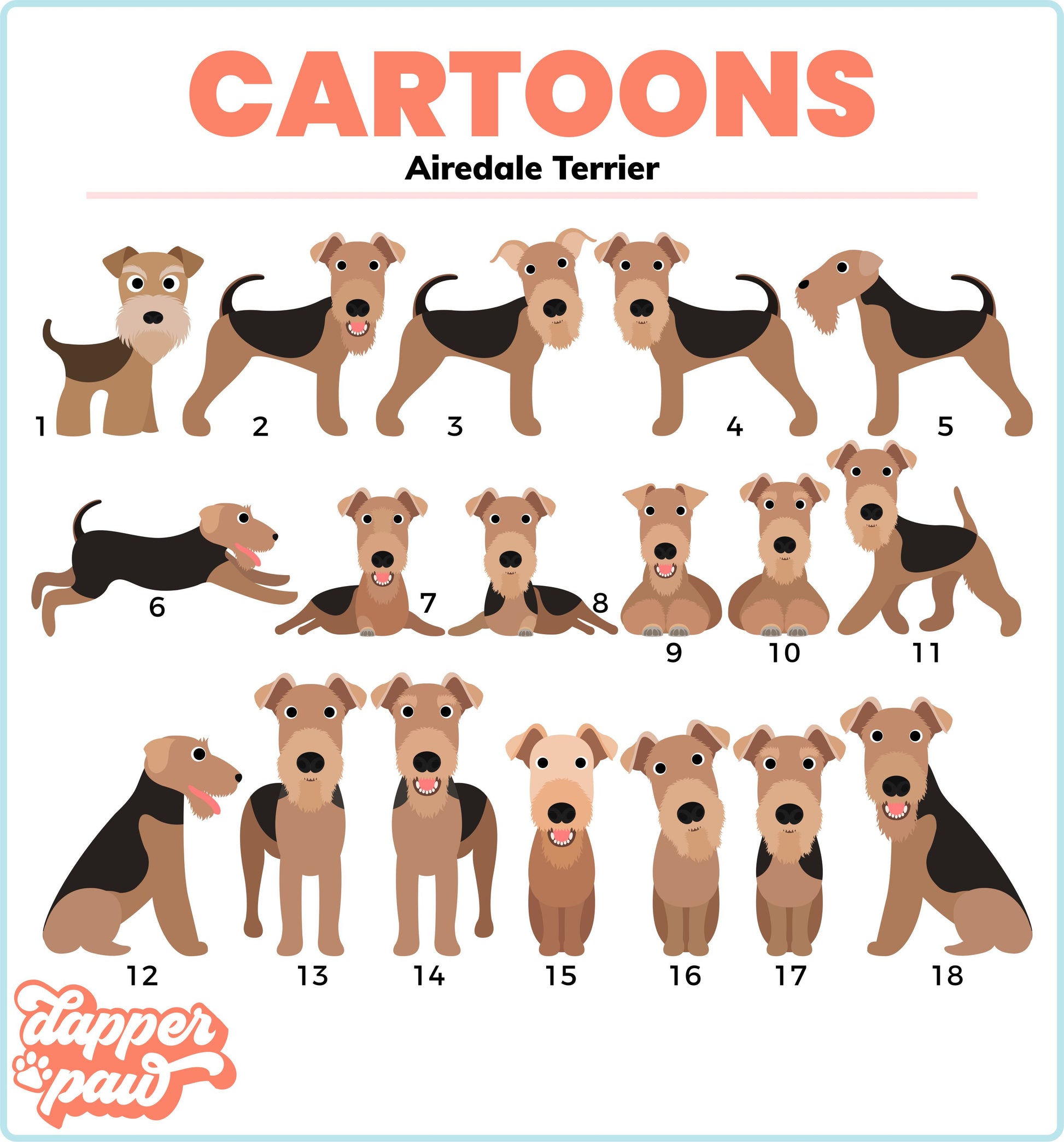 Multiple Dog Mug - The Dapper Paw