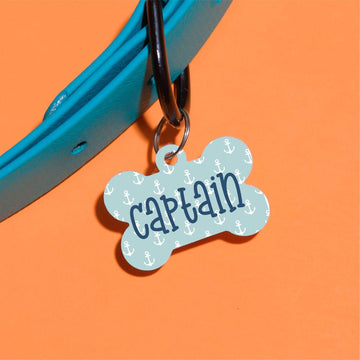 Anchors Away Pet ID Tag - The Dapper Paw