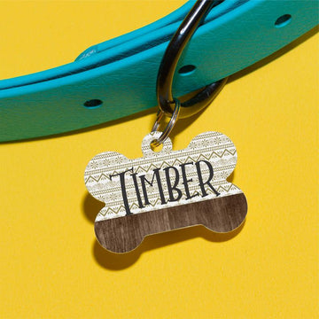 Aztec Forever Pet ID Tag - The Dapper Paw