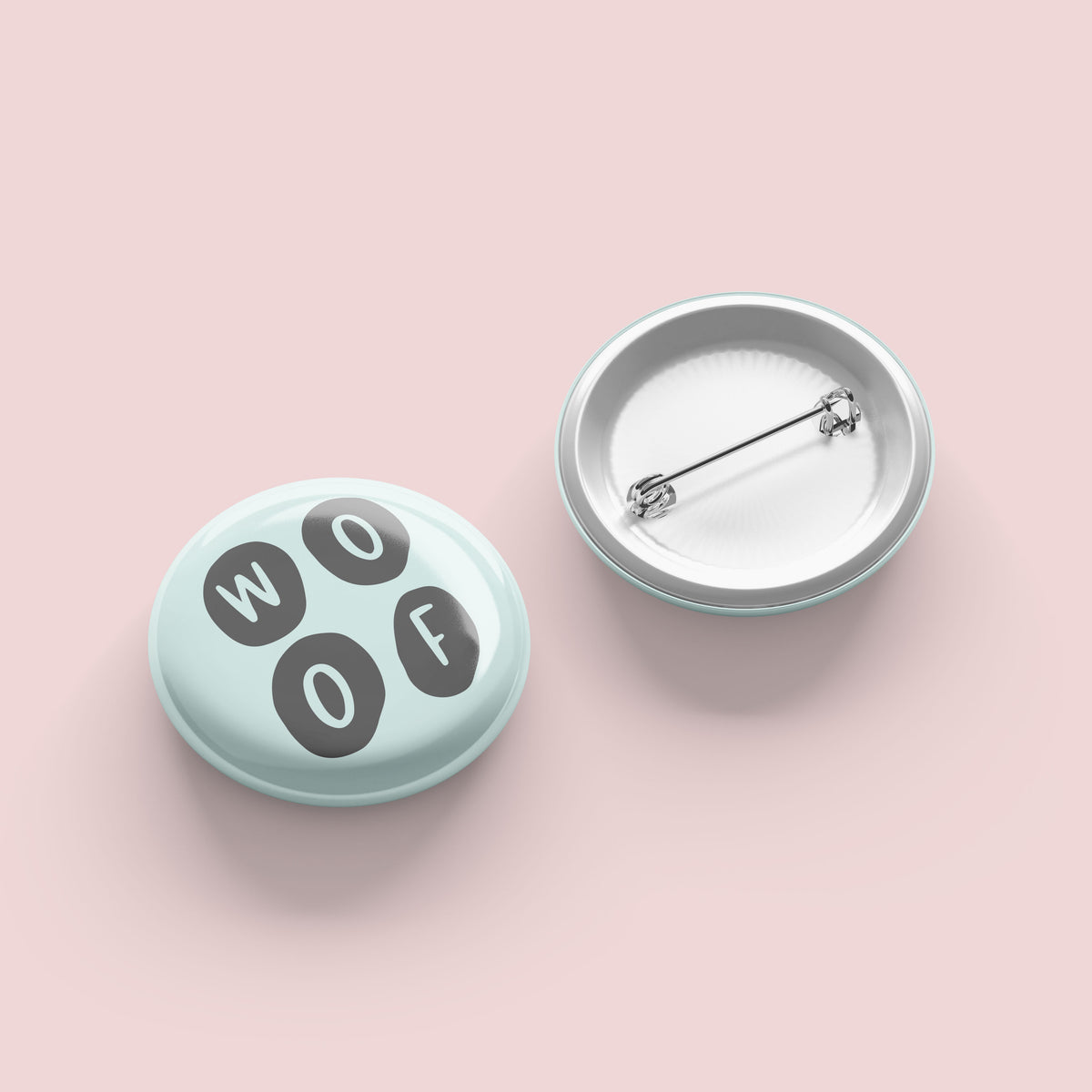 Woof Button - The Dapper Paw